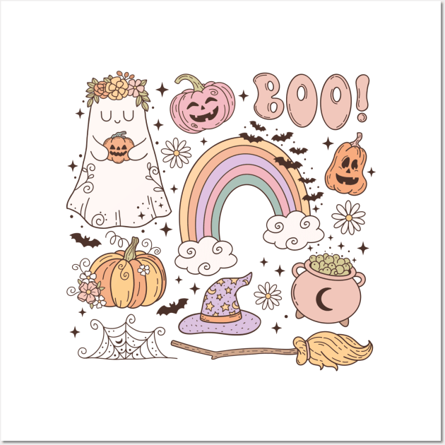 boo Wall Art by AllanahCrispen